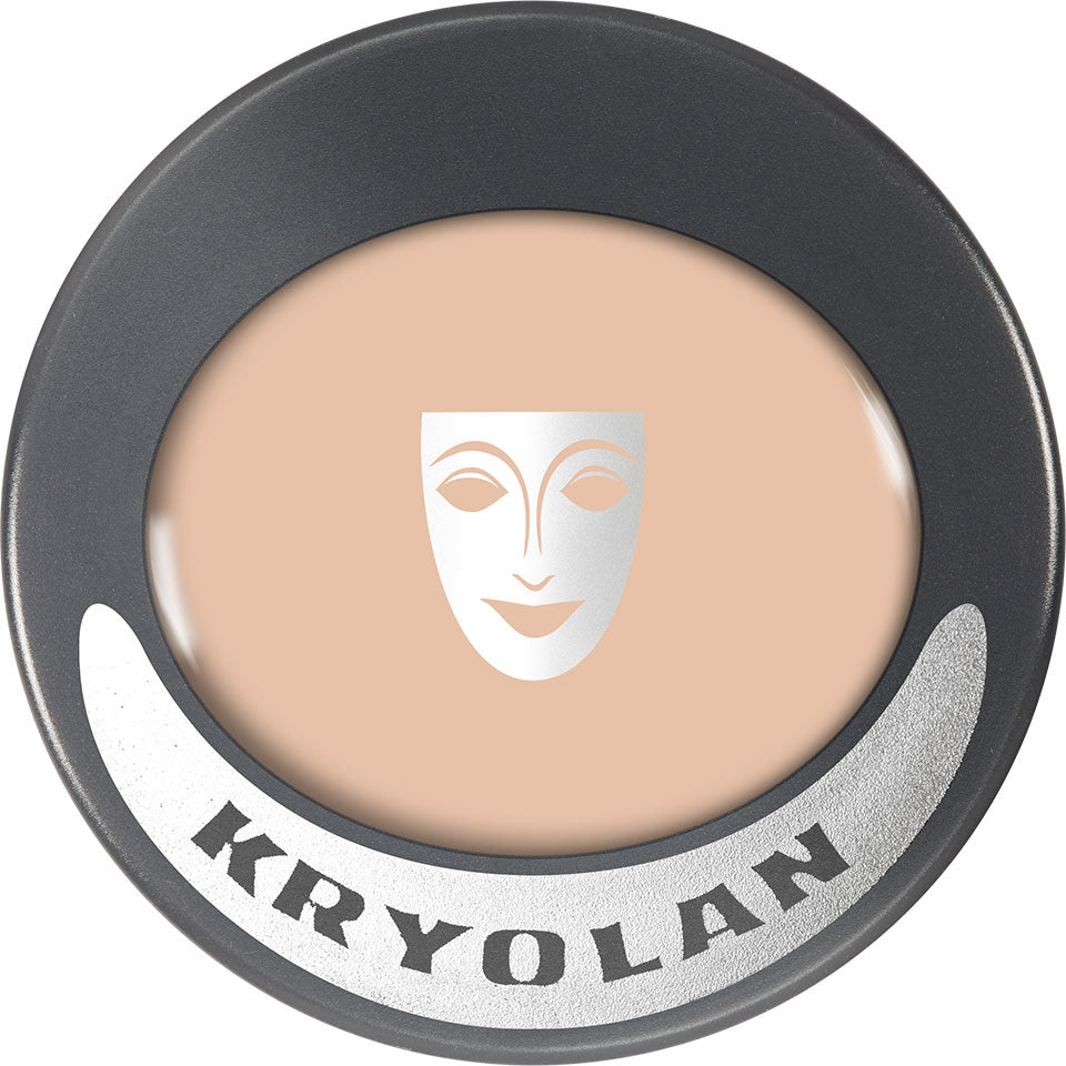 KRYOLAN Ultrafoundation pink highlight – Profi-Creme-Make-up für makellosen Teint, 15g, Dose geschlossen