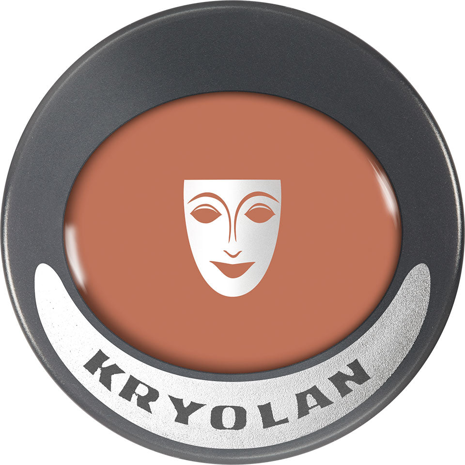 KRYOLAN Ultrafoundation pink highlight 2 – Profi-Creme-Make-up für makellosen Teint, 15g, Dose geschlossen