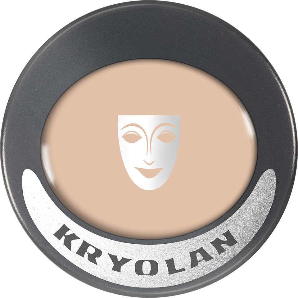 KRYOLAN Ultrafoundation RUF 1 – Profi-Creme-Make-up für makellosen Teint, 15g, Dose geschlossen