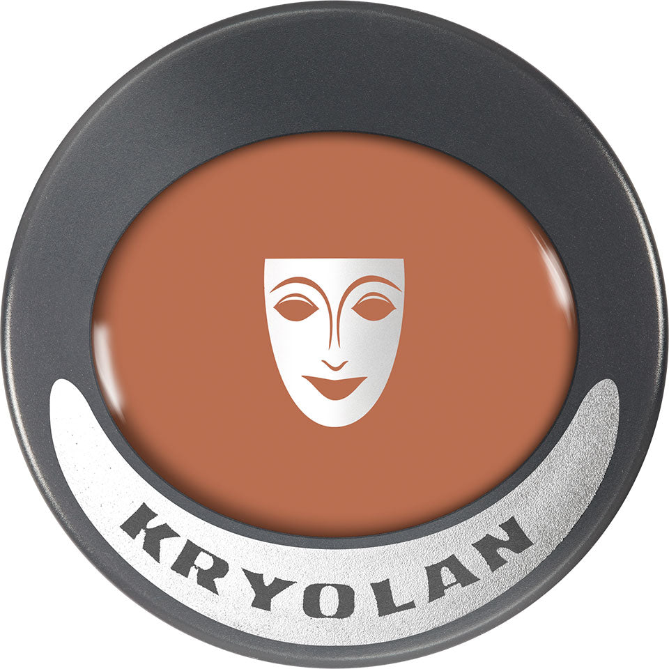 KRYOLAN Ultrafoundation suntan – Profi-Creme-Make-up für makellosen Teint, 15g, Dose geschlossen