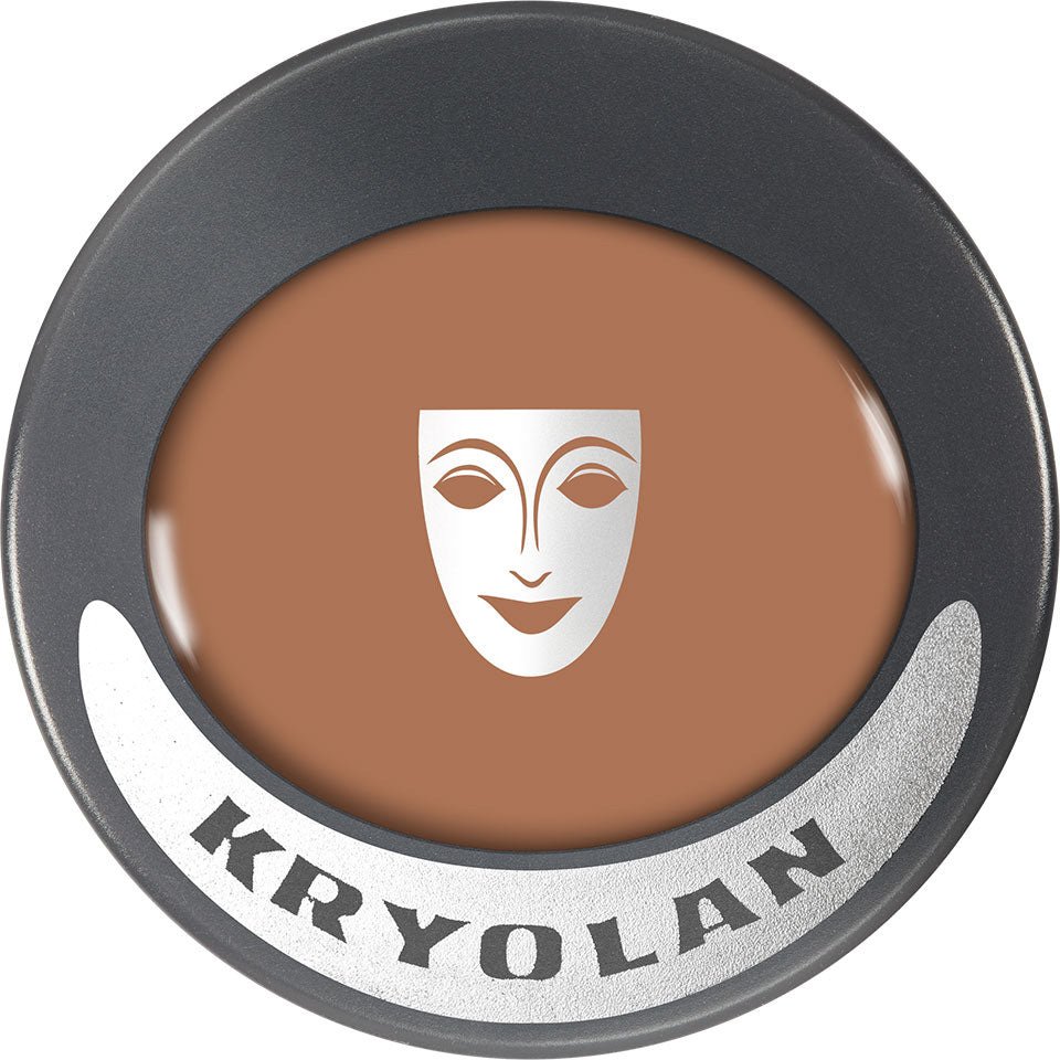 KRYOLAN Ultrafoundation tan 5 – Profi-Creme-Make-up für makellosen Teint, 15g, Dose geschlossen