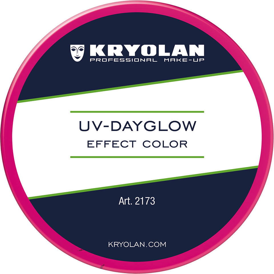 KRYOLAN UV-Dayglow Effect Color pink – Neonfarbe für Schwarzlicht, 55ml