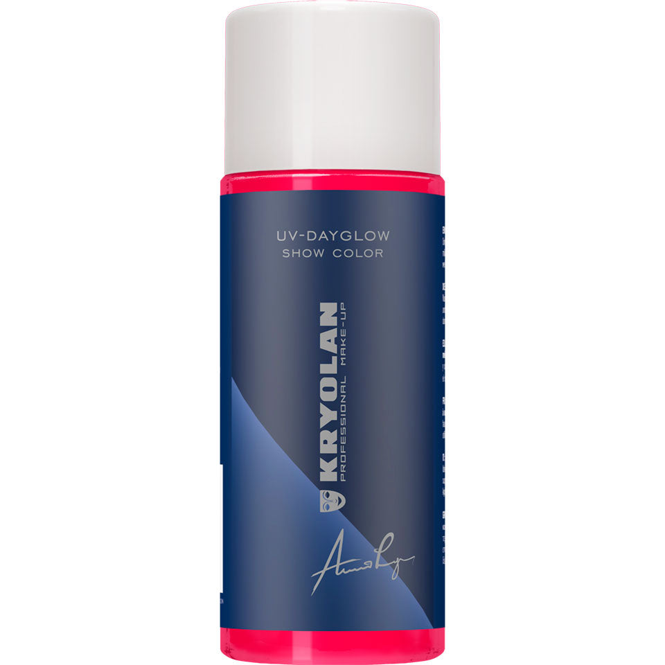 KRYOLAN UV-Dayglow Show Color UV R 30 – für Schwarzlicht, 100ml