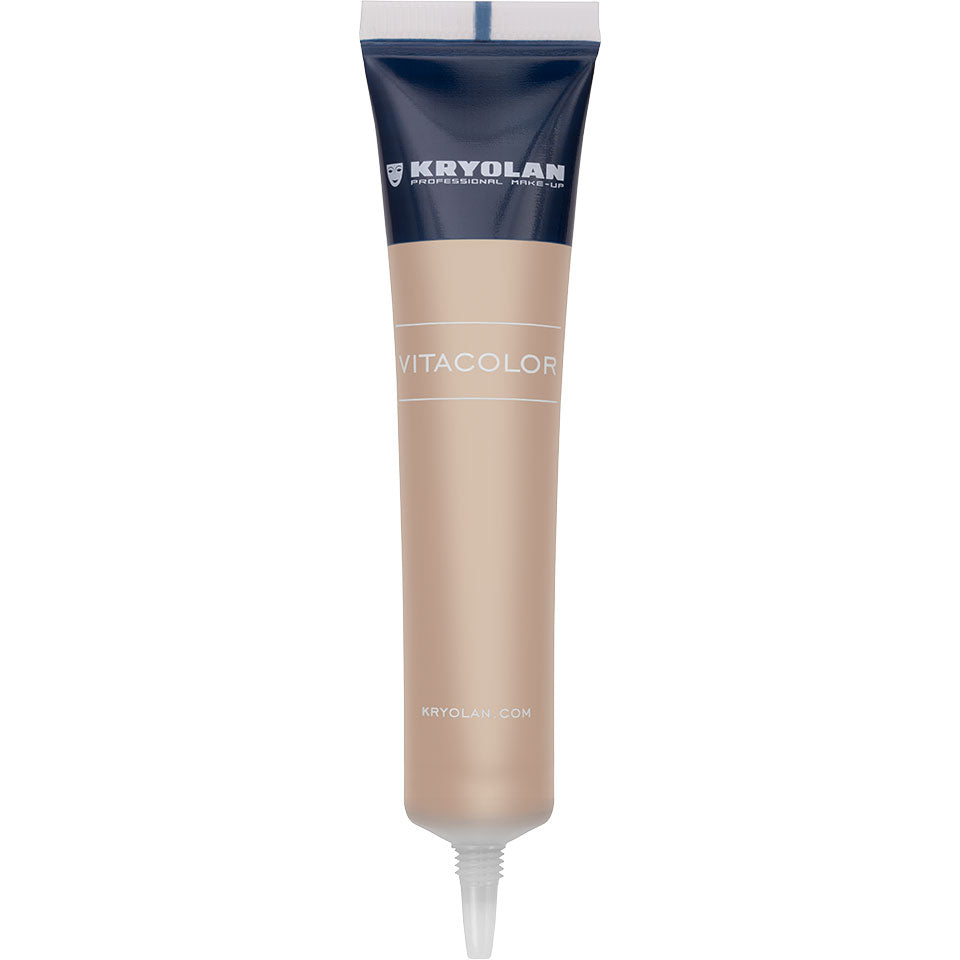 KRYOLAN Vitacolor ELO – Creme-Foundation mit hoher Deckkraft, 20ml, Tube offen