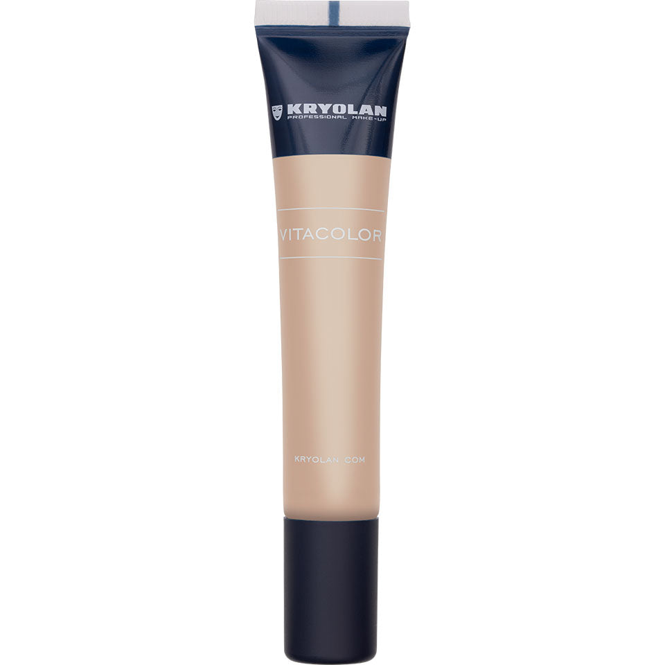 KRYOLAN Vitacolor OB 1 – Creme-Foundation mit hoher Deckkraft, 20ml, Tube 