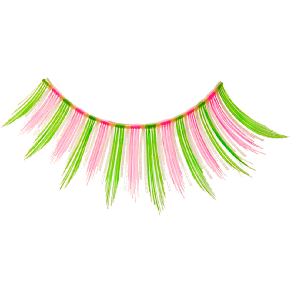 KRYOLAN Wimpern Show Bizz K21 – Bunte Doll-Eye Lashes, 1paar