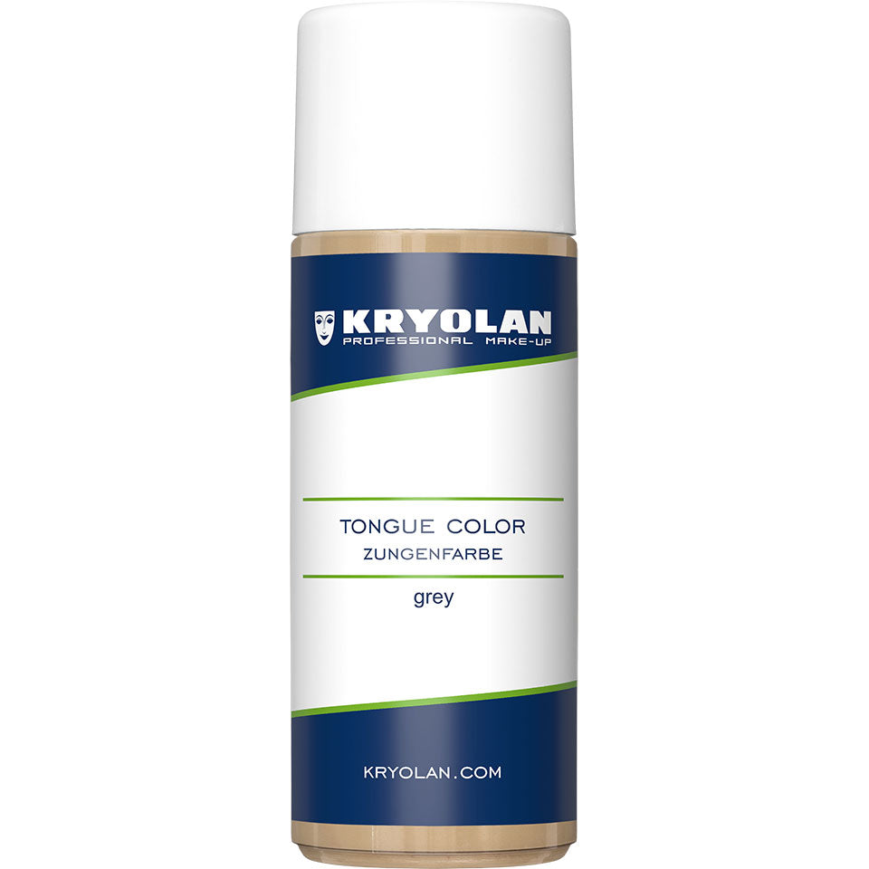 KRYOLAN Zungenfarbe grey – Effektfarbe für Zunge und Mundraum, 50ml