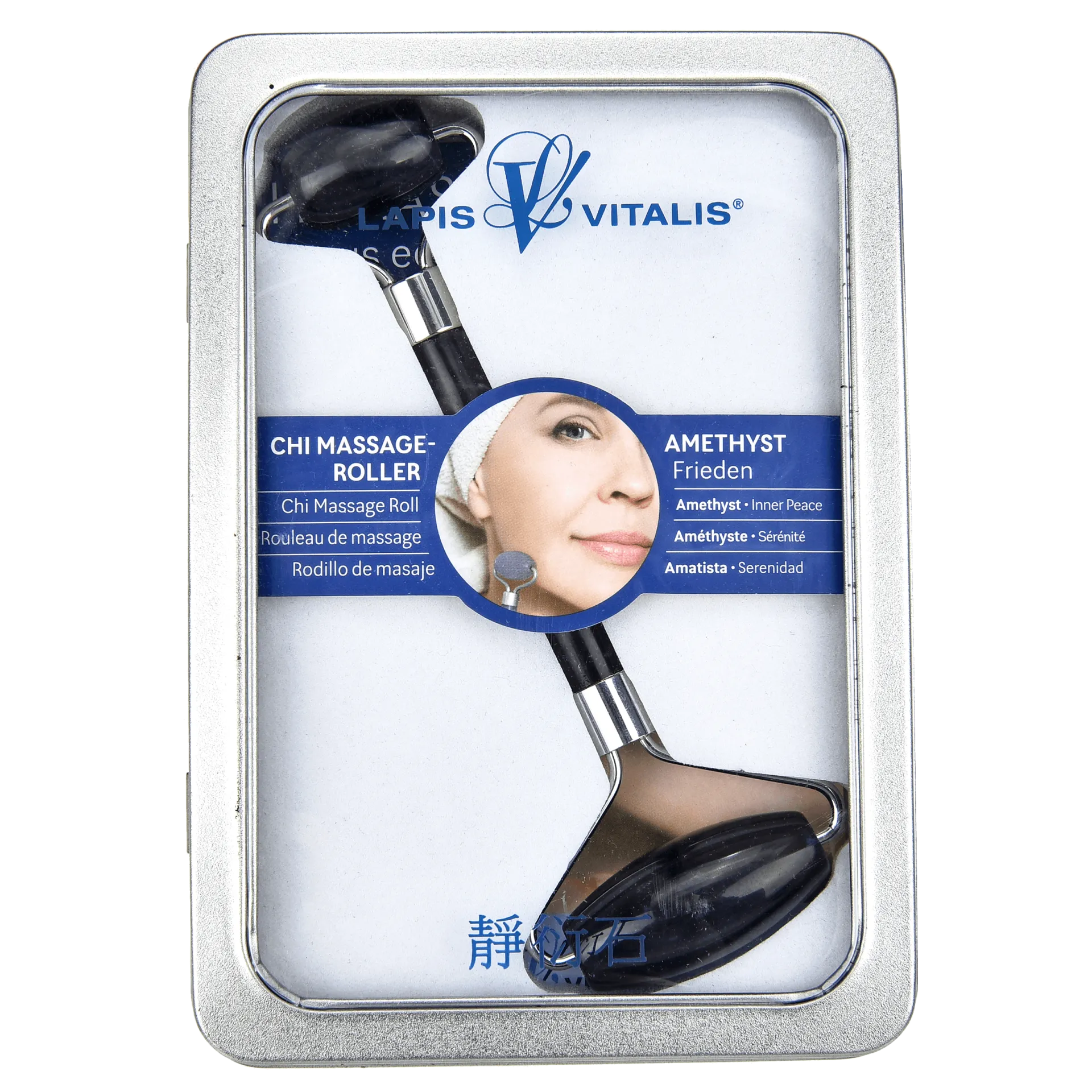LAPIS VITALIS Chi Massageroller Amethyst, 1stk