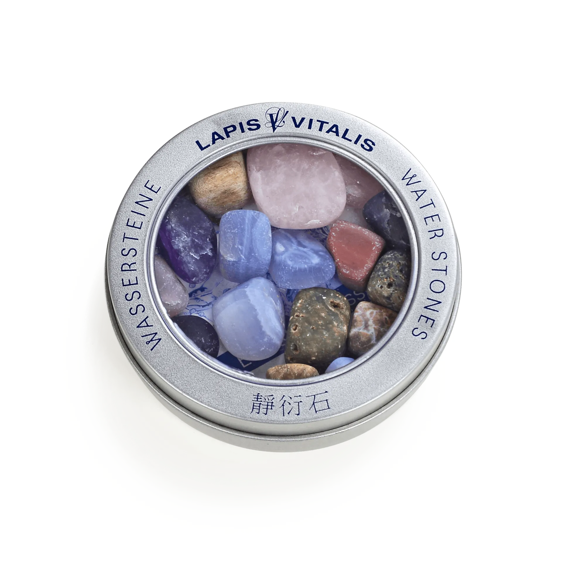 LAPIS VITALIS Wassersteine – Fünf Elemente, 100g, Dose