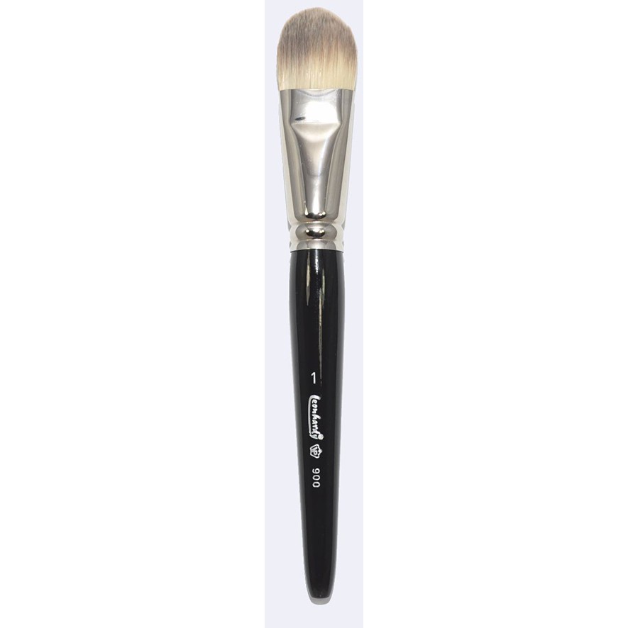 LEONHARDY Foundationpinsel – vegan, 1Stk, Größe 1