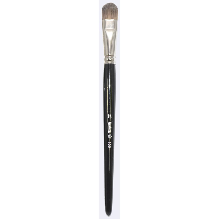 LEONHARDY Foundationpinsel – vegan, 1Stk, Größe 14