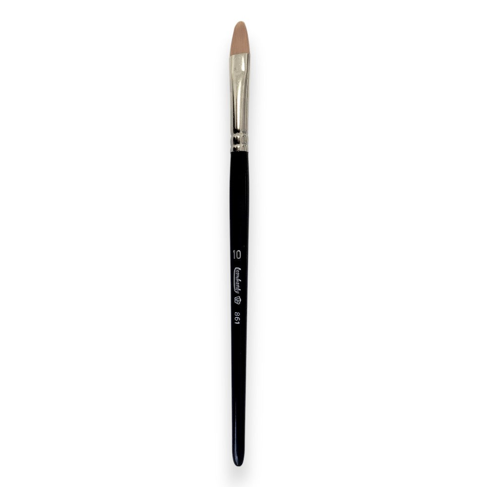 LEONHARDY Pinsel flach-oval, vegan, 1Stk
