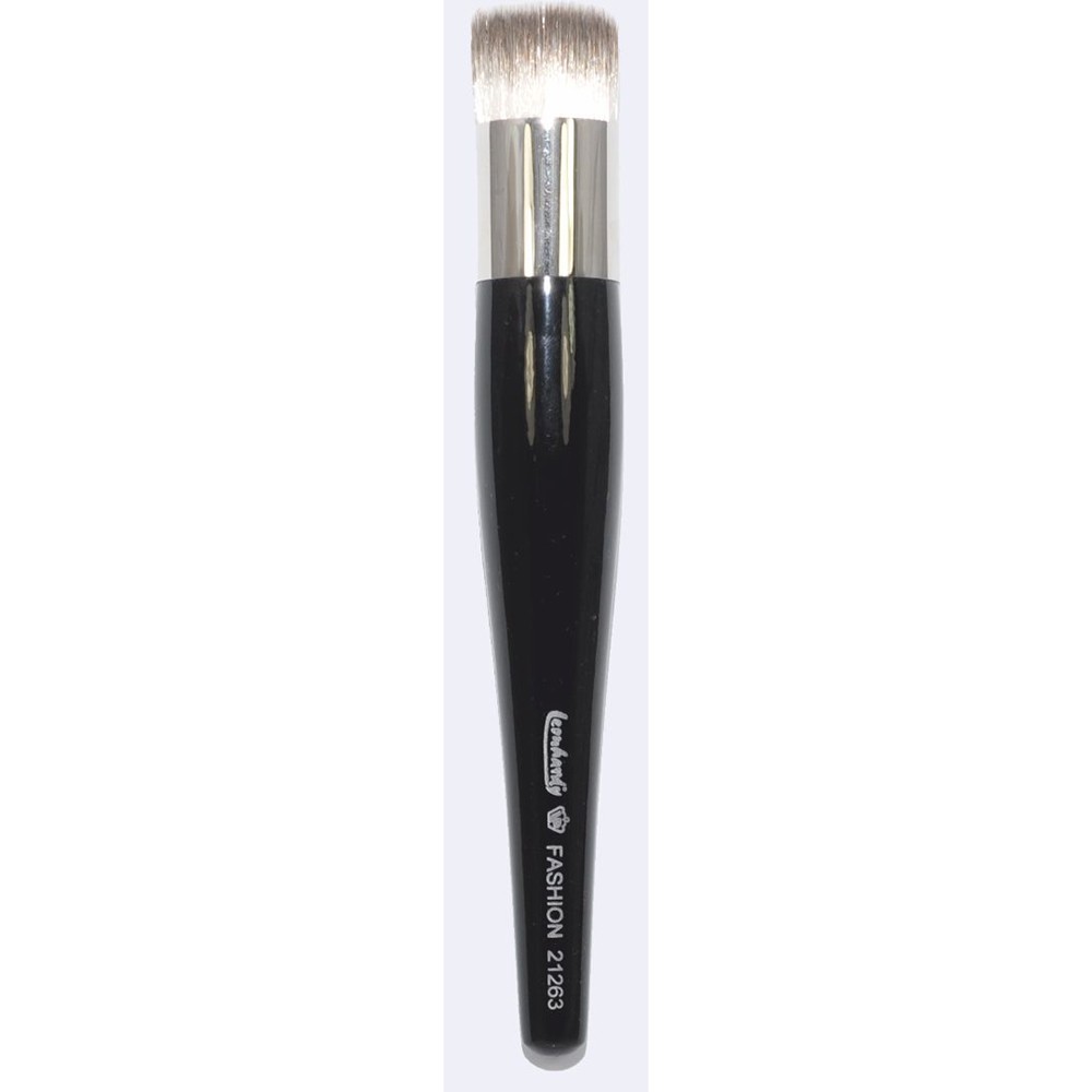 LEONHARDY Rouge-/Foundationpinsel  – stumpf, vegan, 1Stk