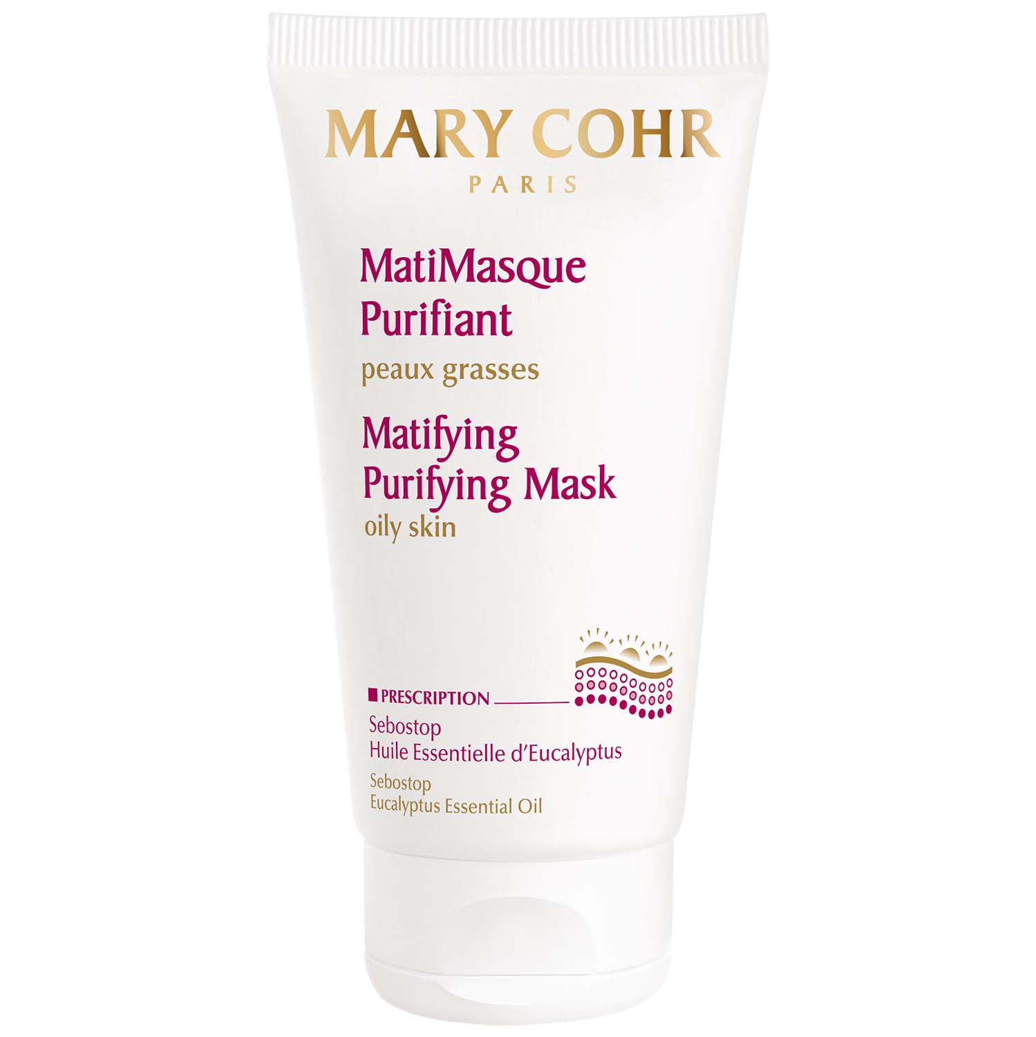 MARY COHR MatiMasque Purifiant – Klärende Intensivmaske für reine Haut, 50ml, Tube