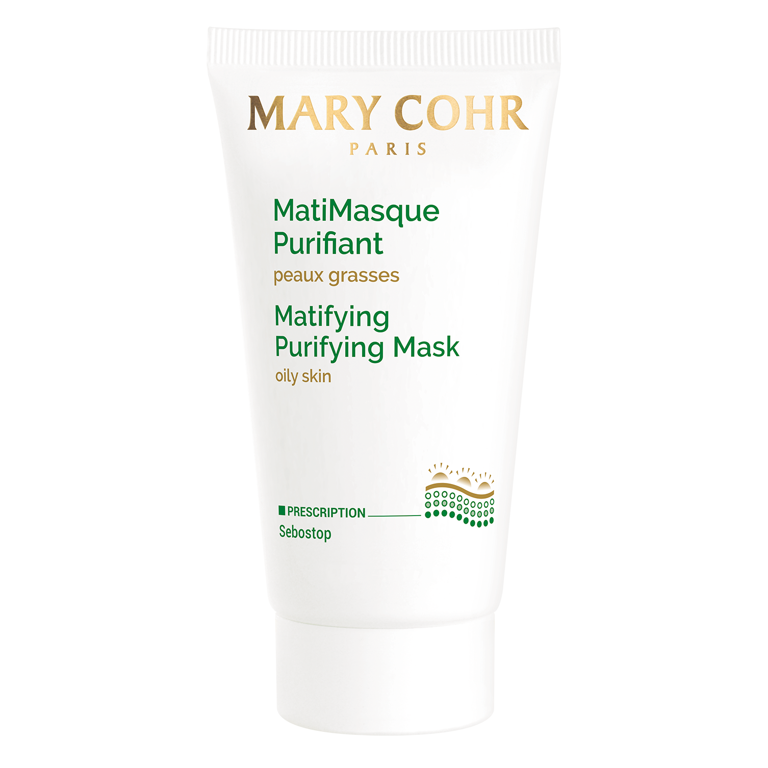 MARY COHR MatiMasque Purifiant  – Klärende Intensivmaske für reine Haut, 50ml, Tube
