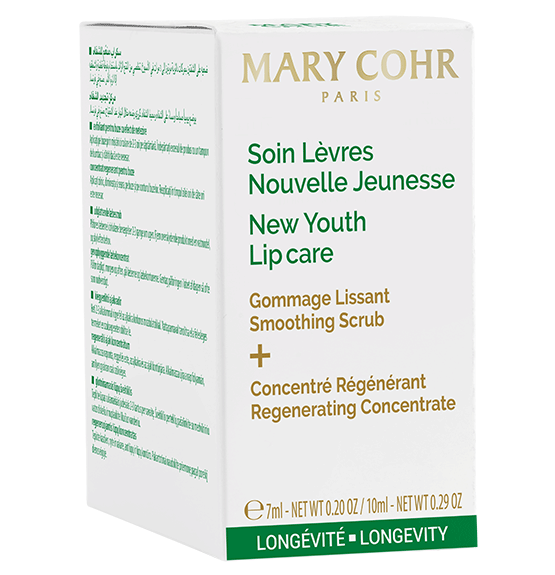 MARY COHR New Youth Lip Care – Lippenpflege mit Peeling & Creme, 1Stk, Lipcare Umkarton