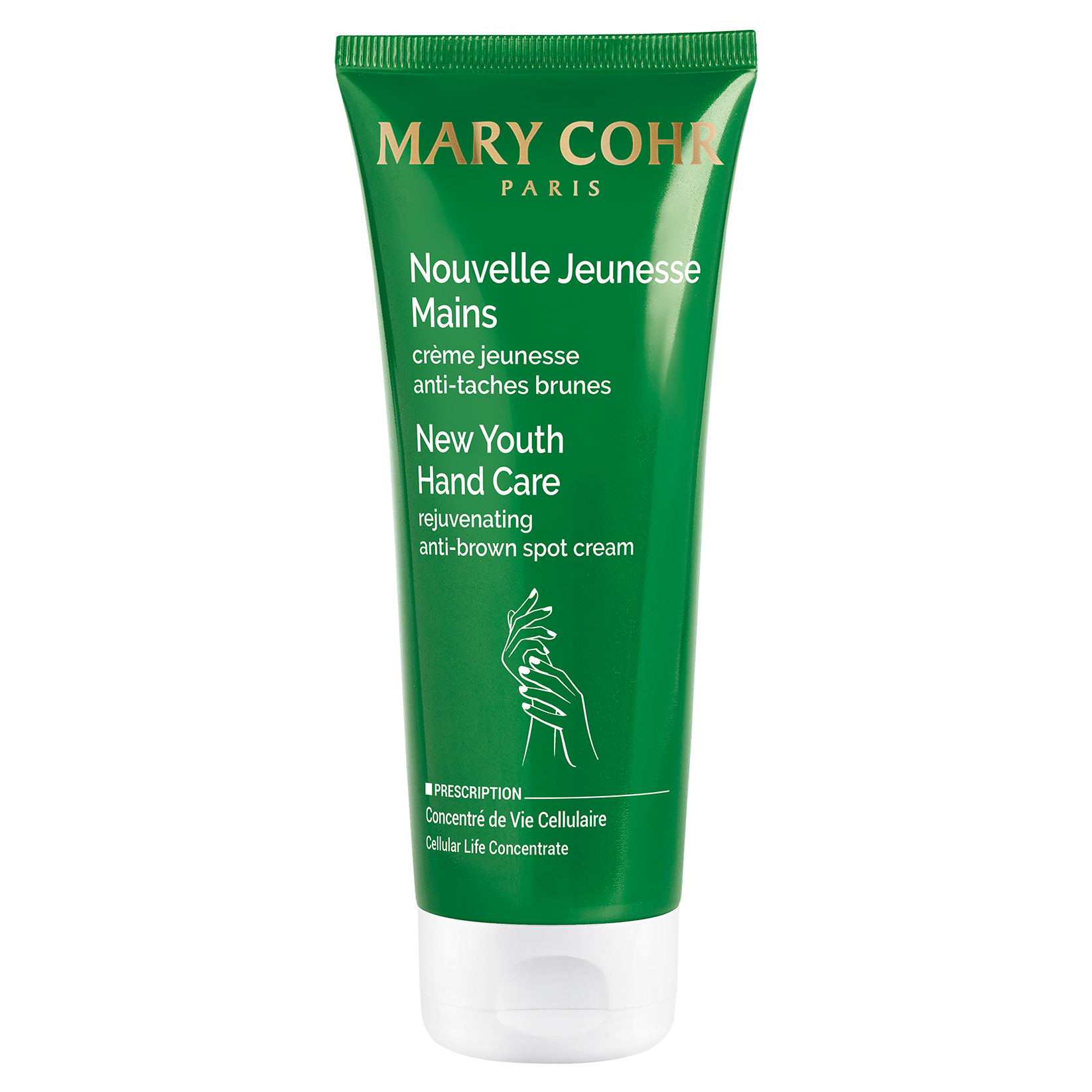 MARY COHR Nouvelle Jeunesse Mains  – Anti-Aging Handpflege, 75ml, Tube
