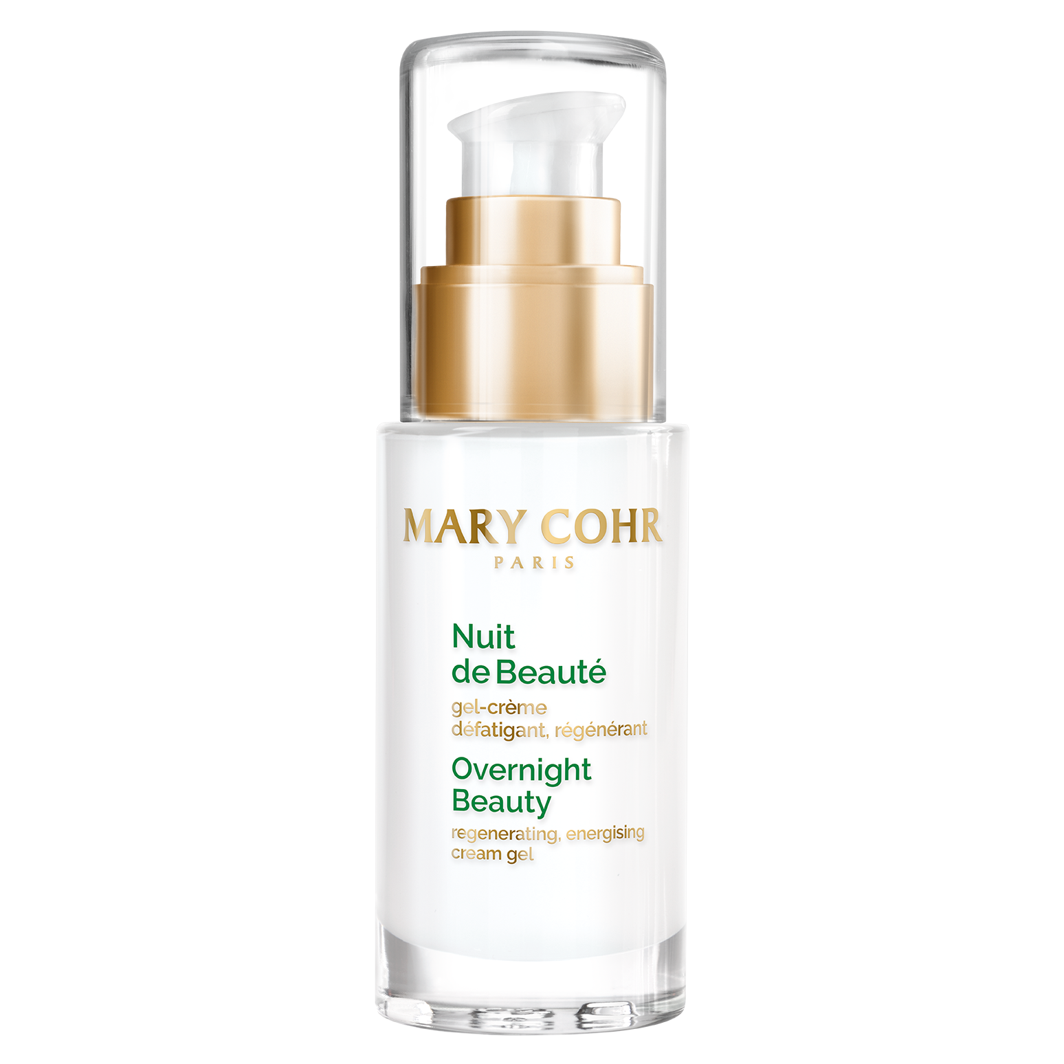 MARY COHR Nuit de Beauté – für frische, erholte & hydratisierte Haut am Morgen, 30ml, Pumpspender