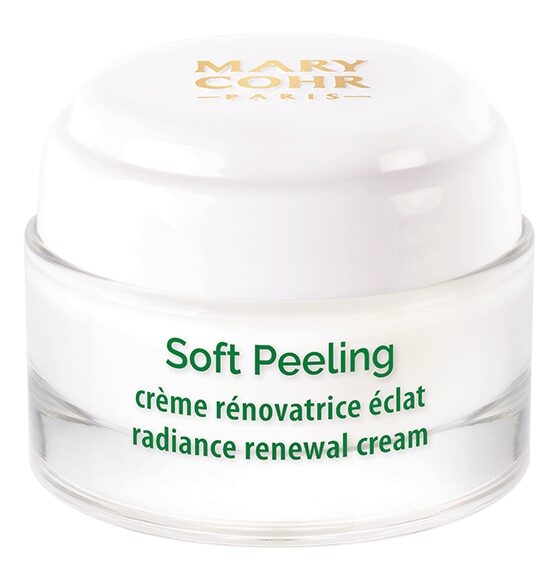 MARY COHR Soft Peeling radiance renewal cream – Sanfte Peeling-Creme, 50ml, Tiegel
