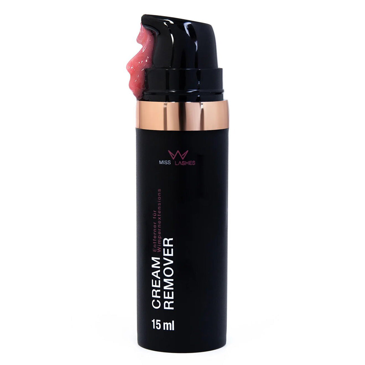 MISS LASHES Cream Remover – für Lash Extensions, 15ml, Spender mit Produktprobe