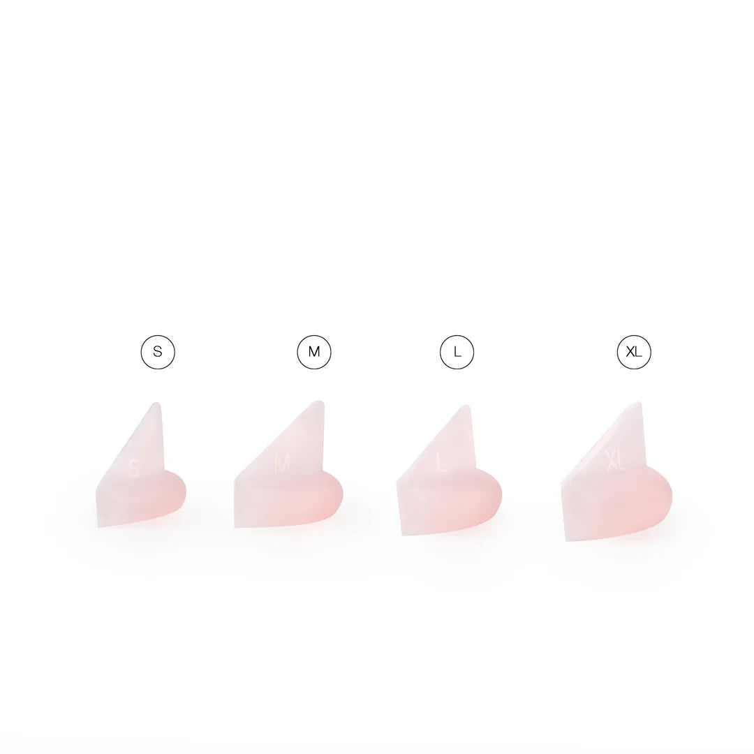 MISS LASHES FlatEase Silikonpads – Größe s M L XL, 8Paar, Detailansicht Curl