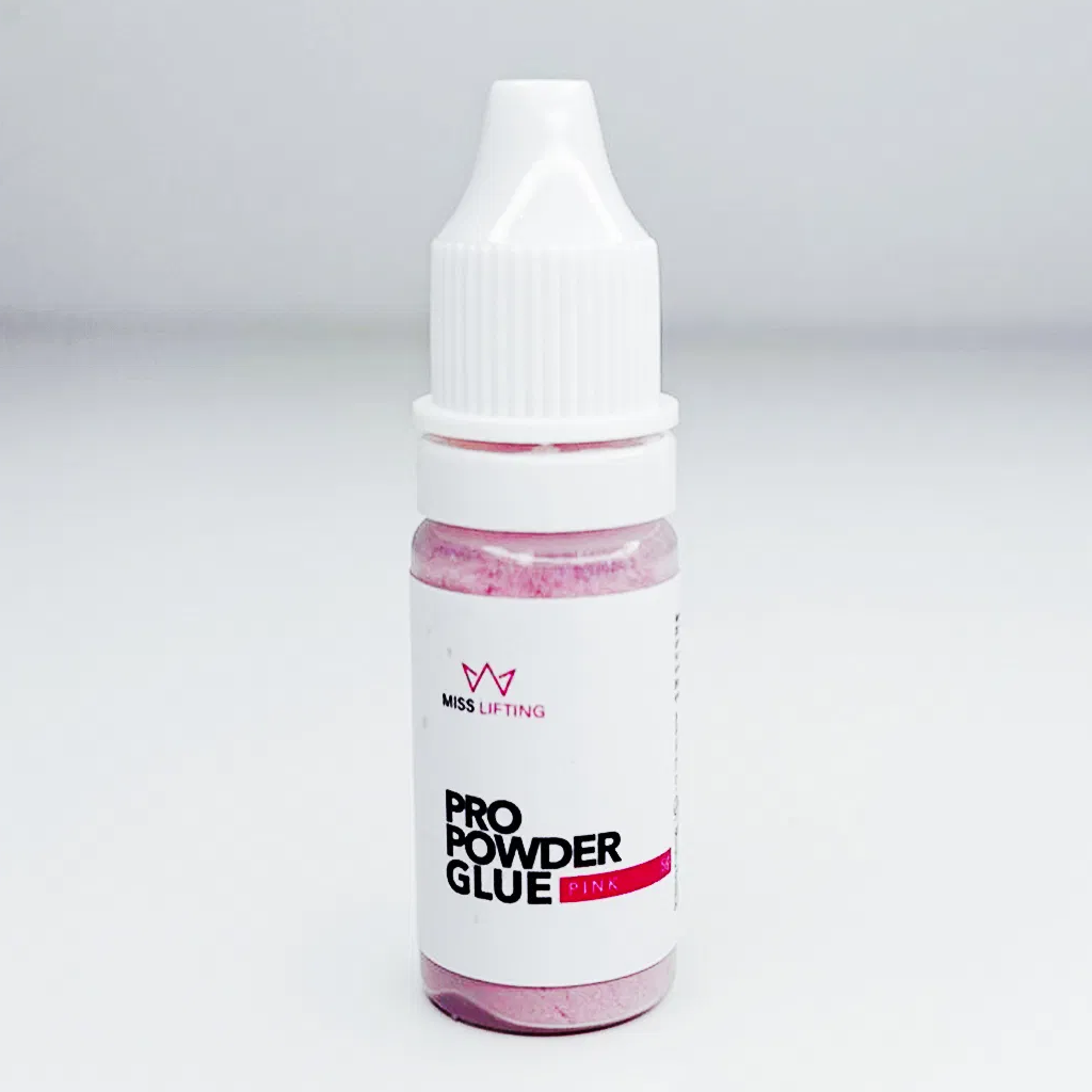 MISS LASHES Korean Lifting | Powder Glue – Fixierpuder, 5g, Flasche geschlossen