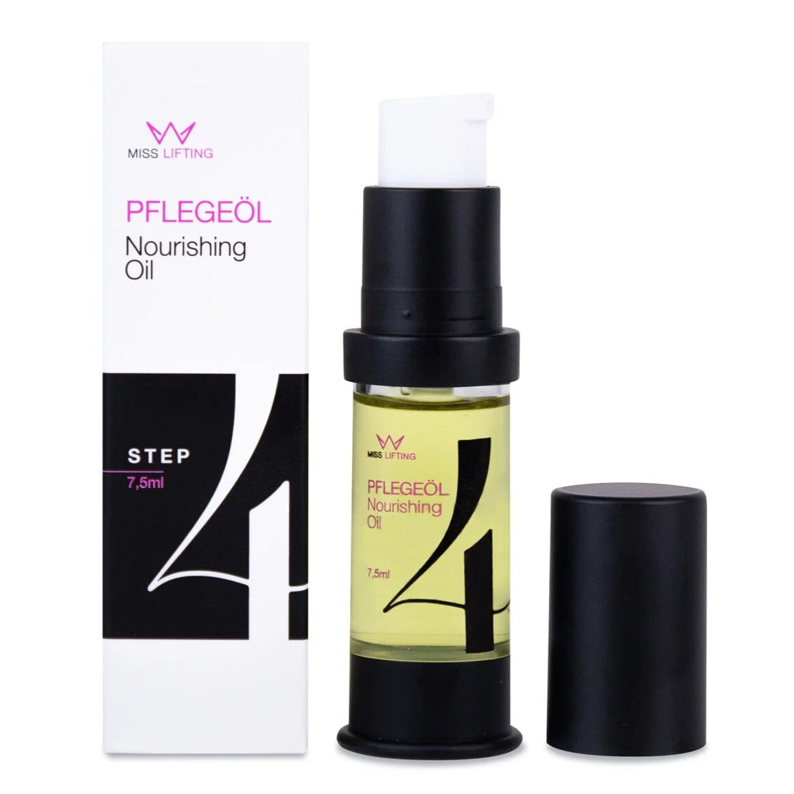 MISS LASHES Lash & Brow Lifting Step 4 Pflegeöl , 7,5ml, Spender offen mit Umkarton