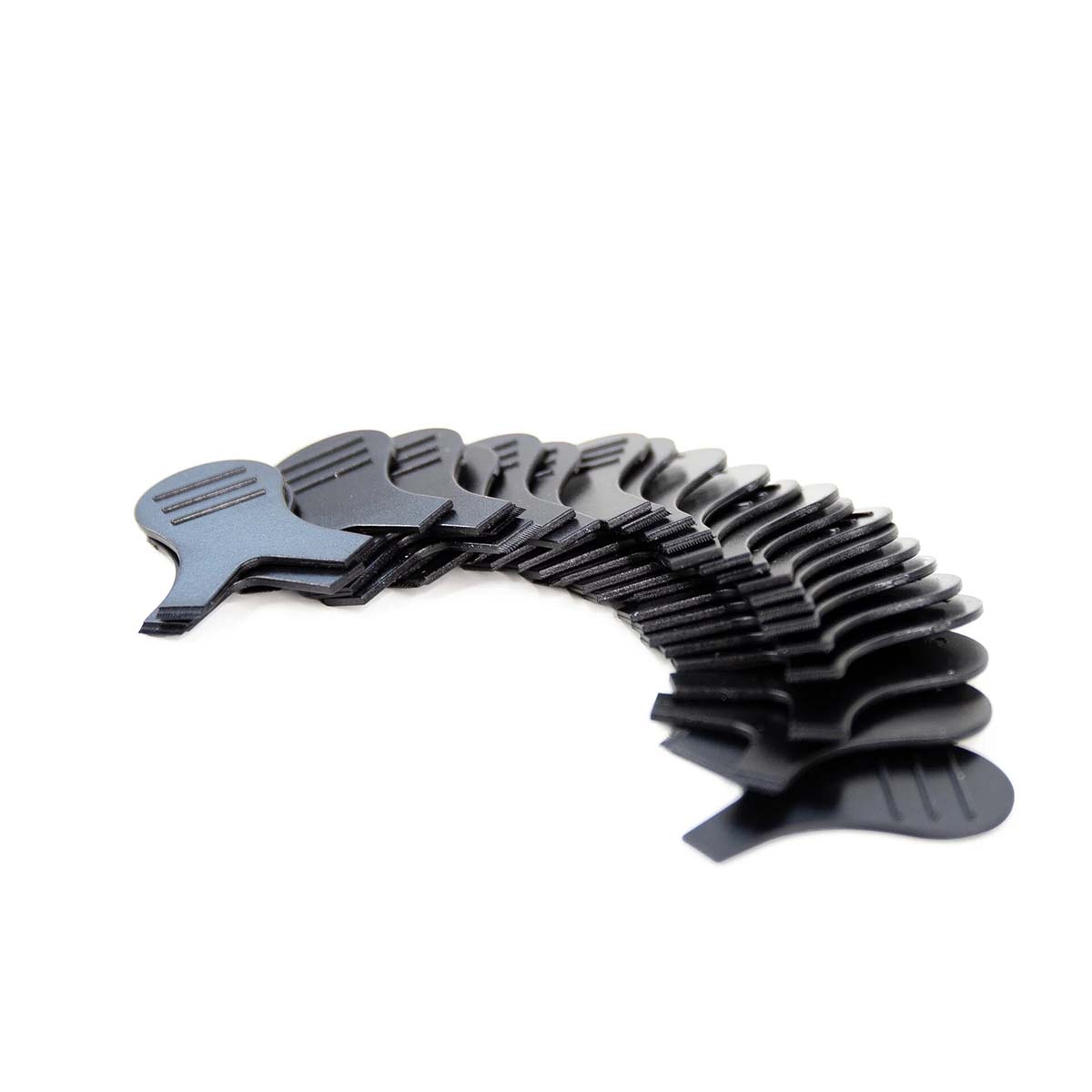 MISS LASHES Y - Applikator schwarz, 25Stk, Applikatoren liegend