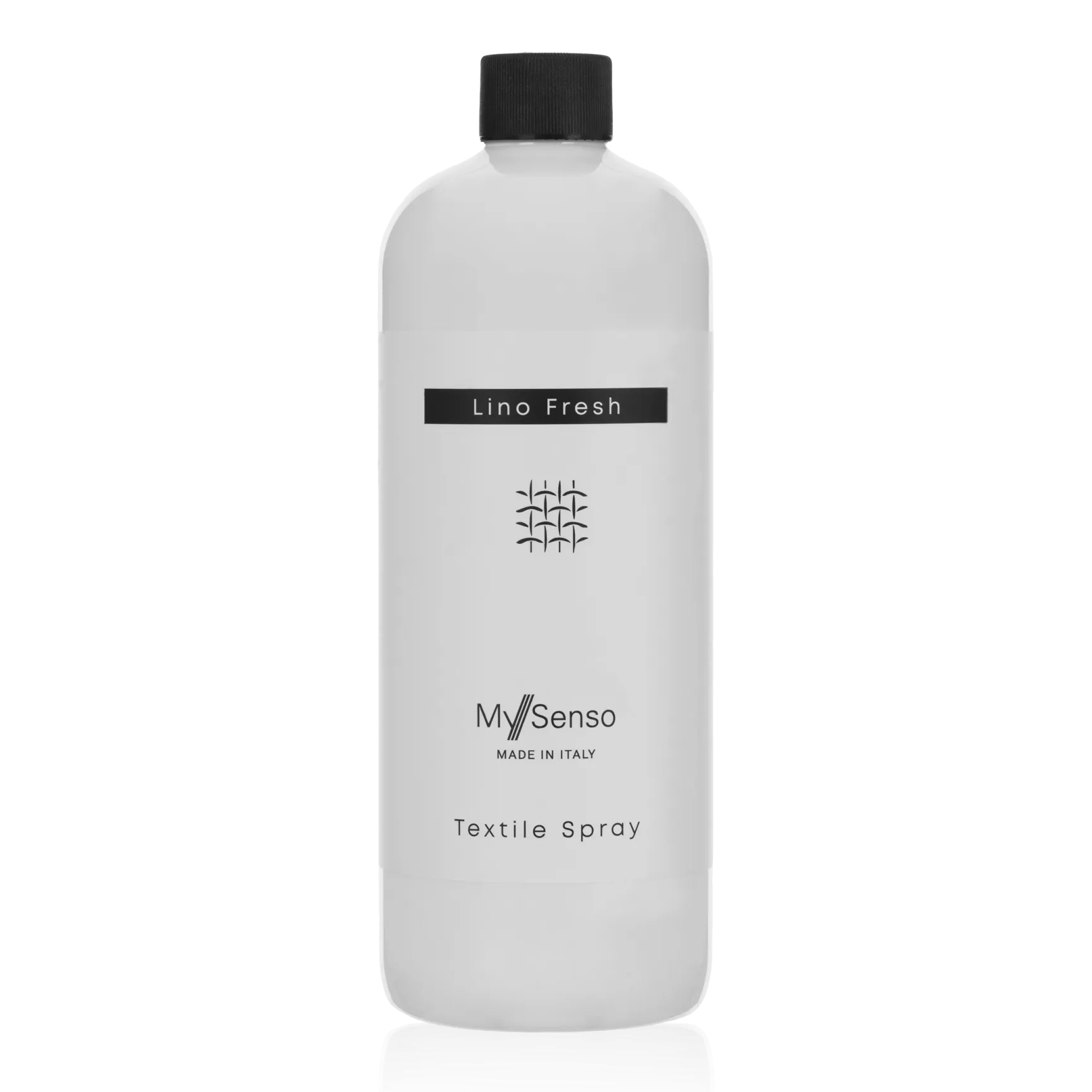 MY SENSO Textil Spray Lino Fresh – Textilspray mit frischen Zitrus- und Blütennoten, 750ml, Flasche 