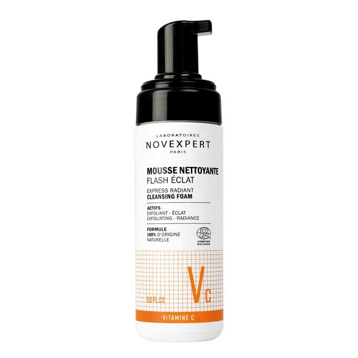 NOVEXPERT Express Radiance Cleansing Foam, 150ml, Pumpspender offen