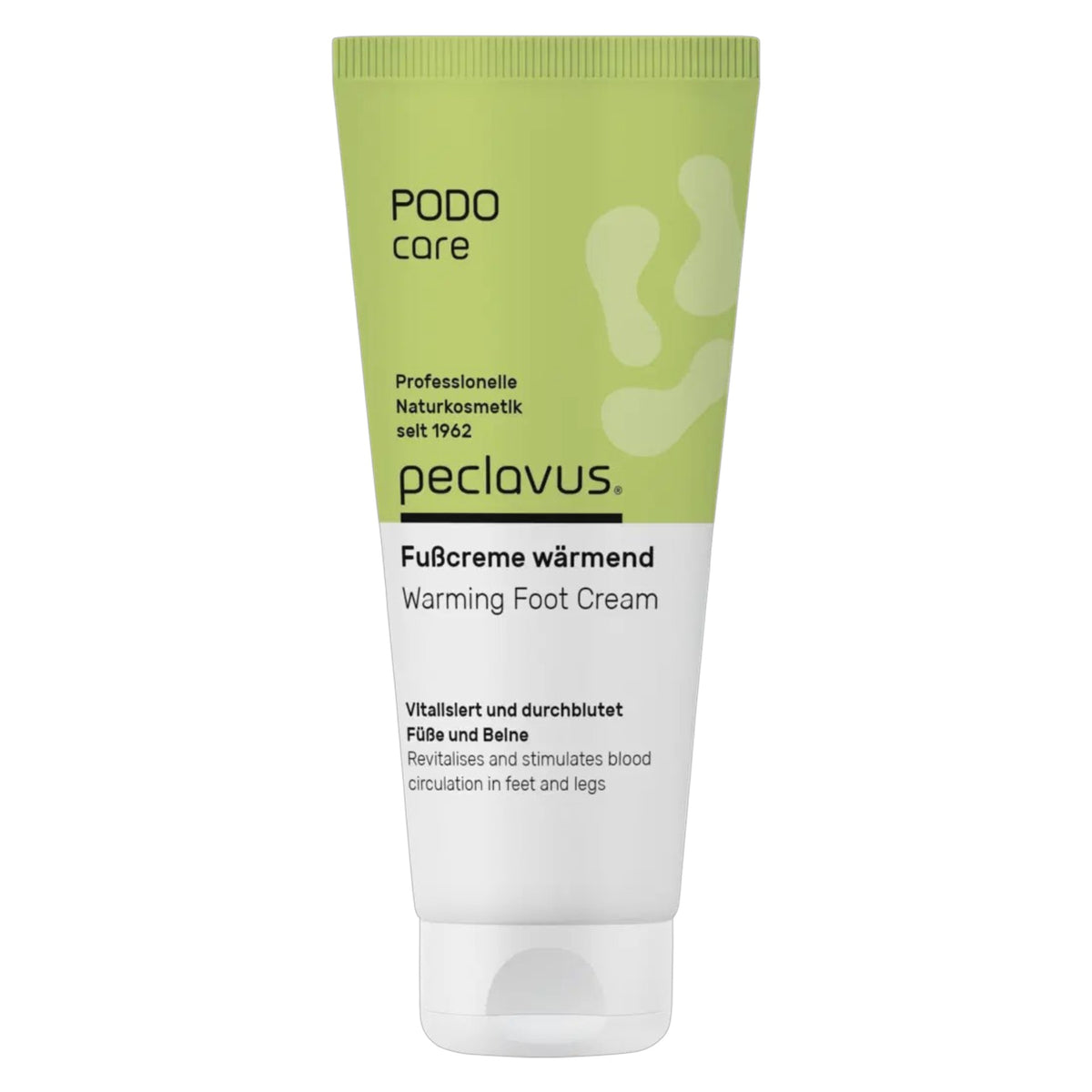 PECLAVUS Fußcreme wärmend – für kalte Füße, 100ml, Tube 