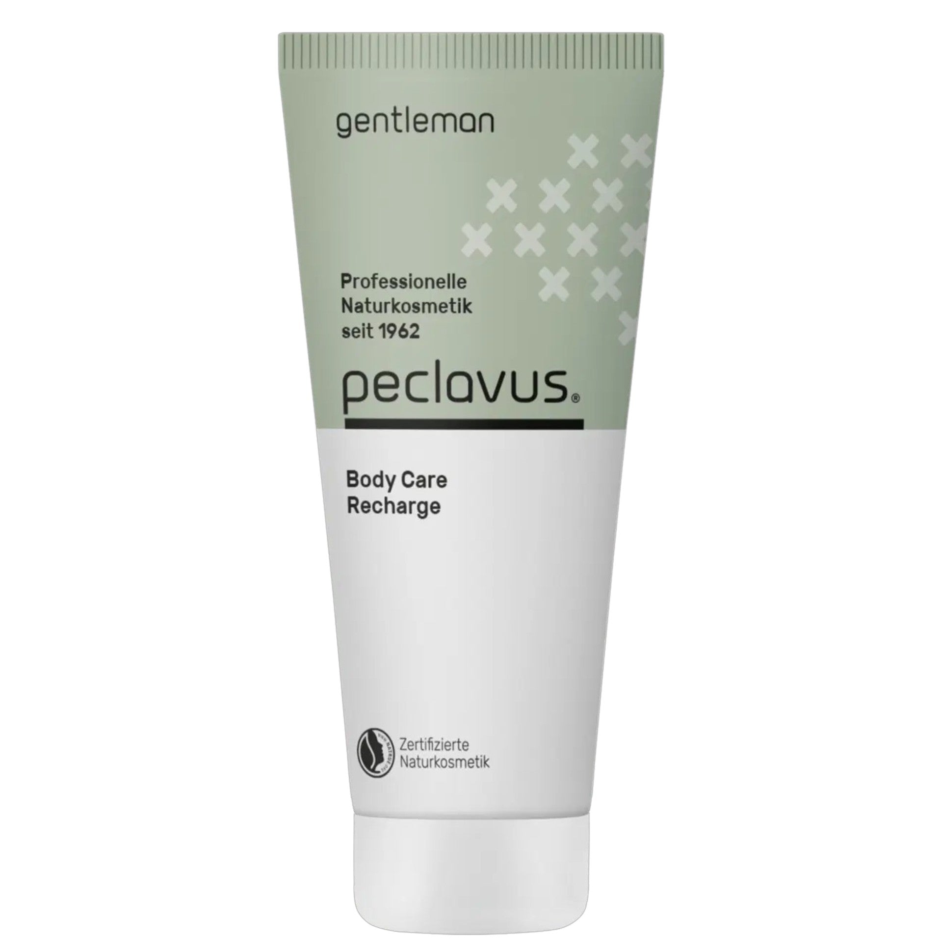 PECLAVUS gentleman Body Care Recharge – NATRUE Naturkosmetik, 200ml, Tube Vorderseite