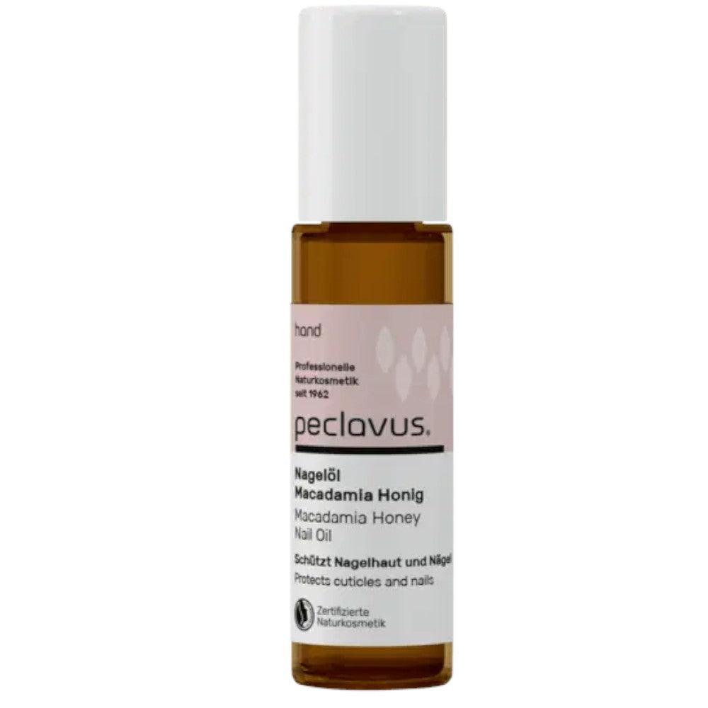 PECLAVUS Nagelöl Macadamia Honig Roll-On, 10ml, Flasche 