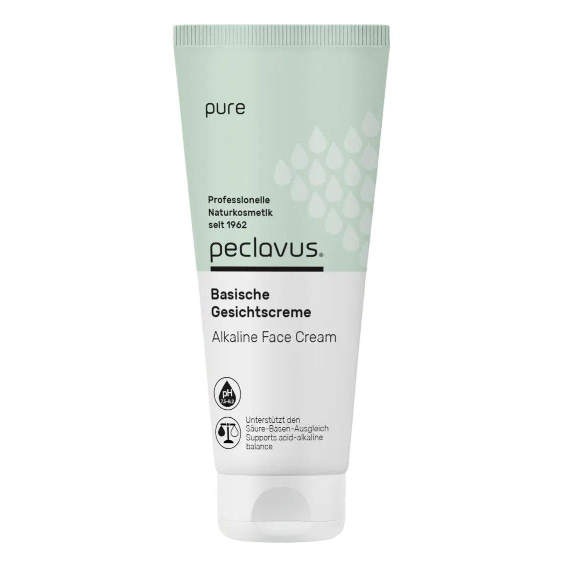 PECLAVUS pure Basische Gesichtscreme, 100ml, Tube
