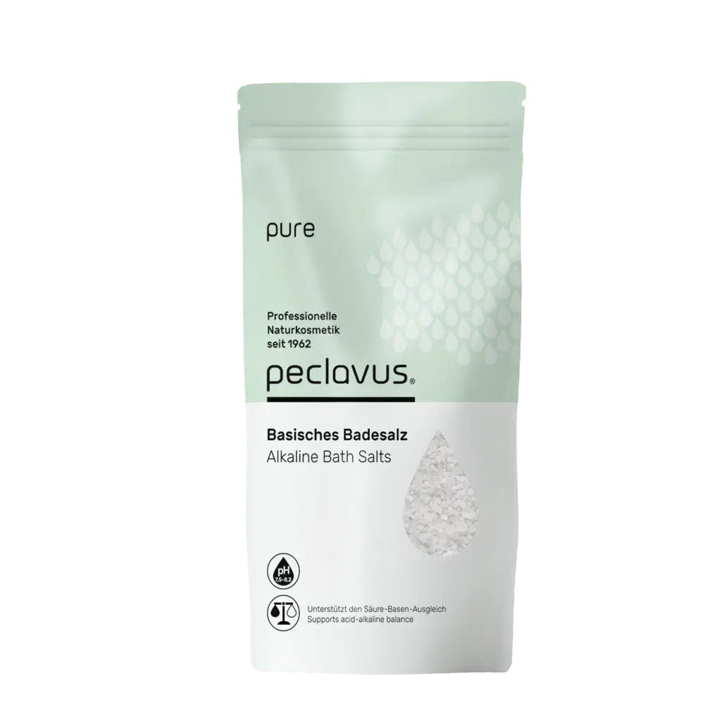 PECLAVUS pure Basisches Badesalz, 40g, Sachet
