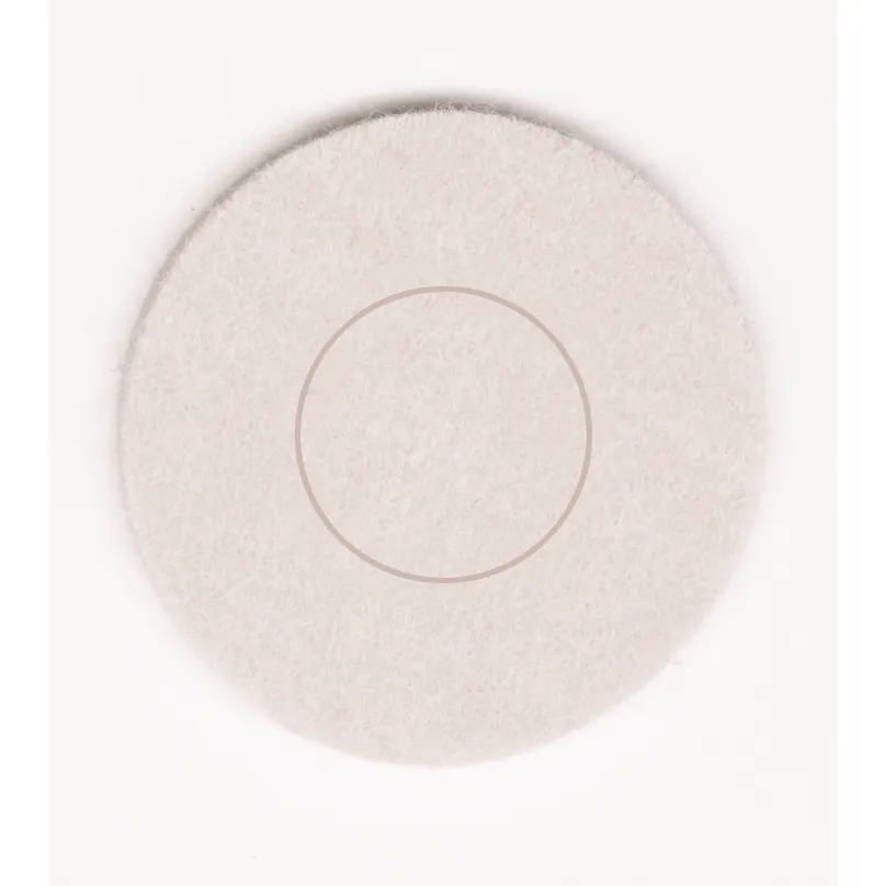 PEDIBAEHR Ballenschutzringe rund – Weiche Filzpolster für Druckschutz, 6stk