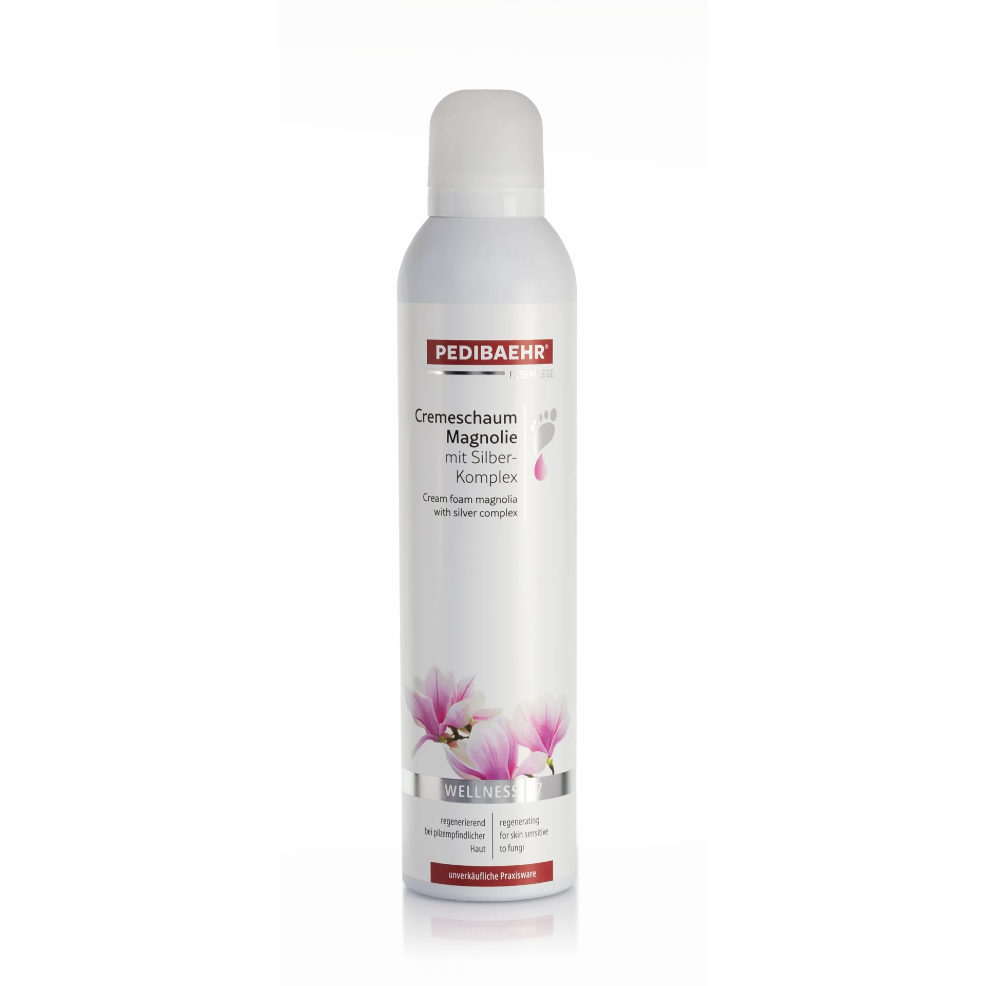 PEDIBAEHR Cremeschaum Magnolie  – Sanfte Pflege & Schutz für die Füße, 300ml