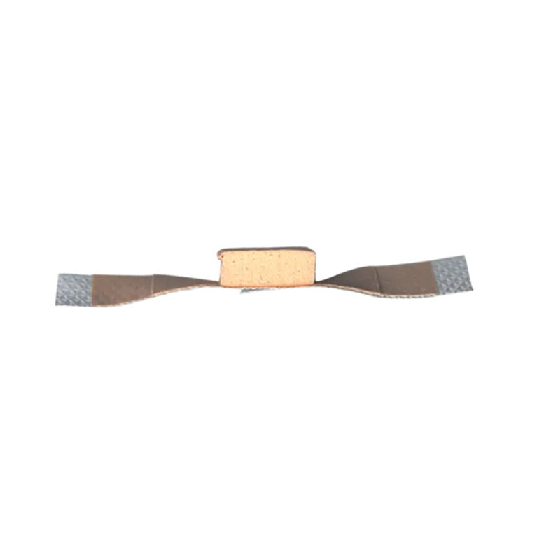 PEDIBAEHR Druckschutzpflaster mit Schaumstoffeinlage, 1 Pack (4 Stk.), Einzelpflaster Seitenansicht