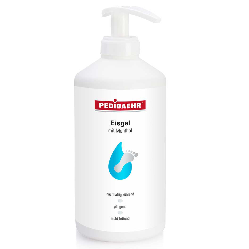 PEDIBAEHR Eisgel mit Menthol , 500ml, Pumpspender