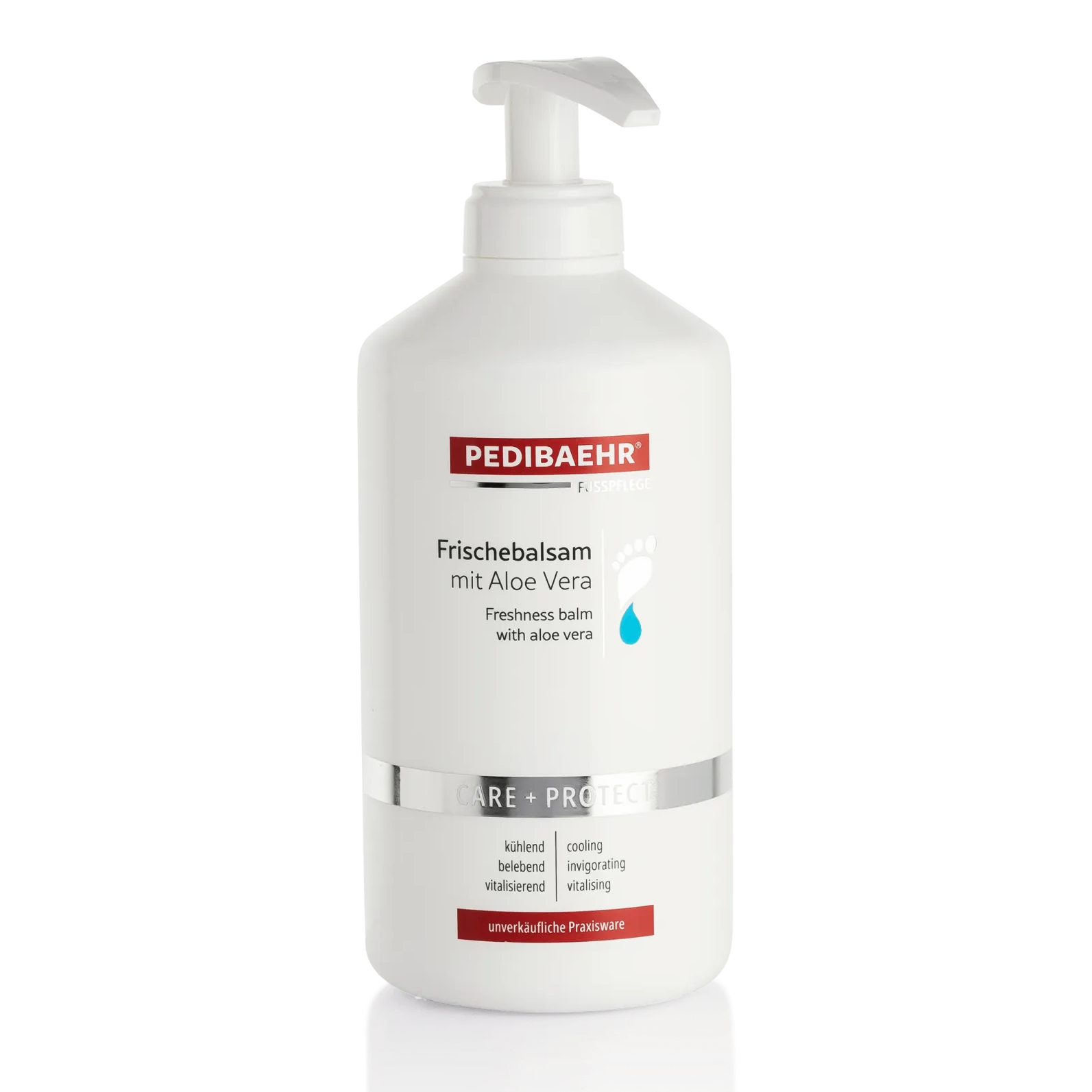 PEDIBAEHR Frischebalsam Aloe Vera – Kühlende Pflege für müde Füße