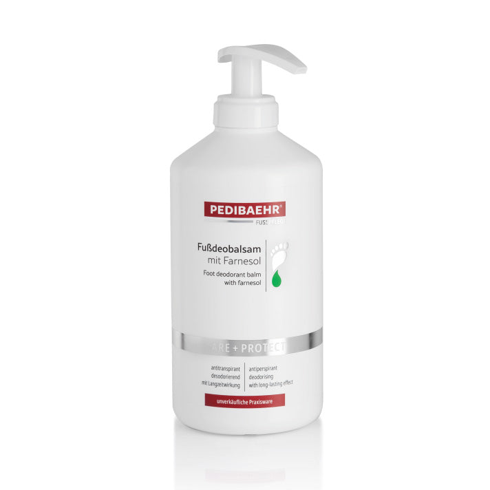 PEDIBAEHR Fussdeobalsam mit Farnesol , 500ml, Pumpspender