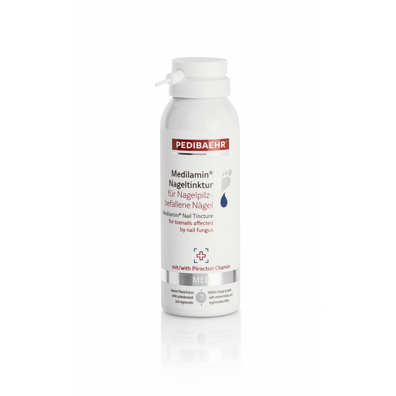 PEDIBAEHR Medilamin® Nageltinktur Spray , 125ml, Sprühdose