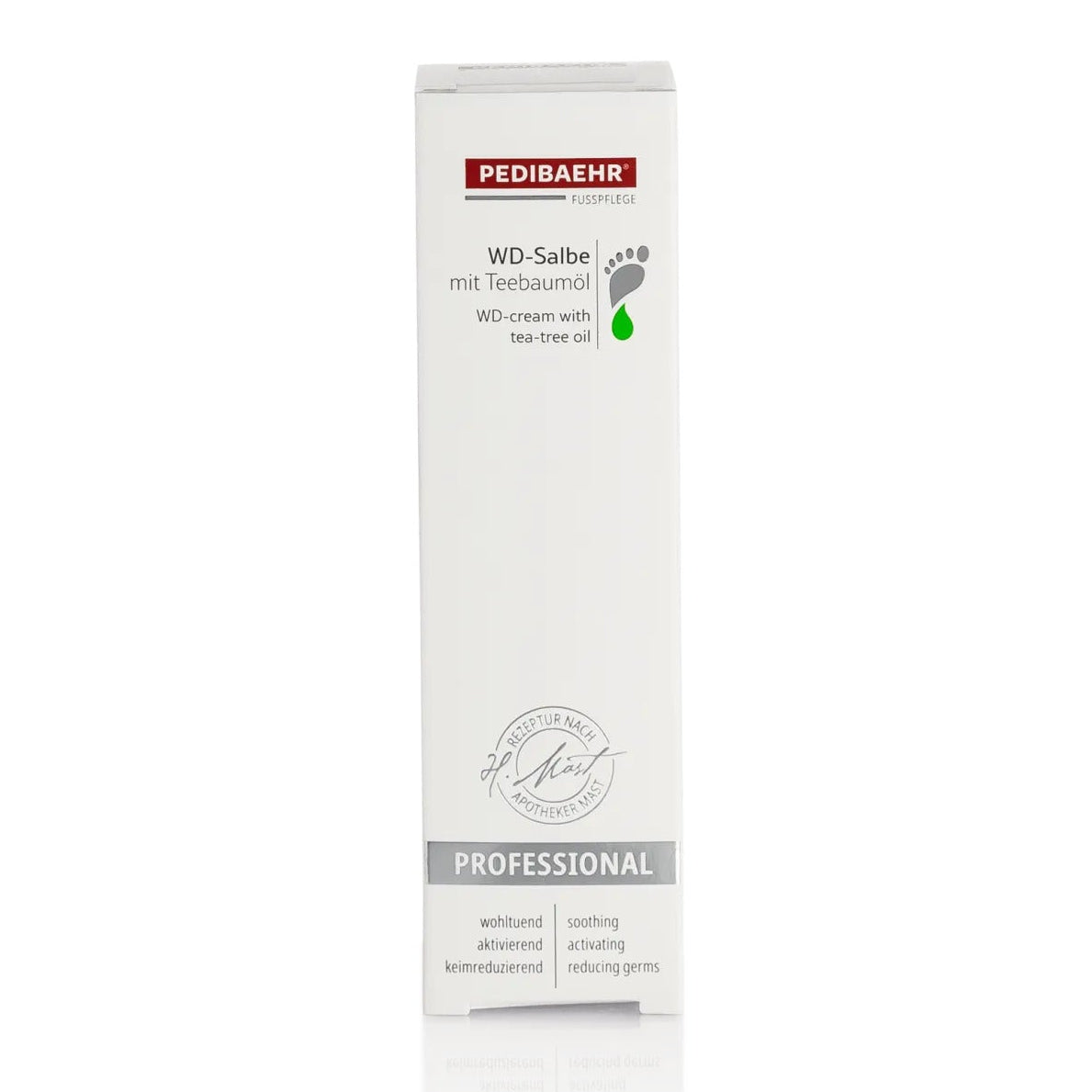 PEDIBAEHR WD-Salbe – Nachbehandlungssalbe bei eingewachsenen Nägeln, 30ml, Umkarton