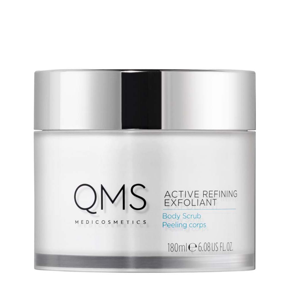 QMS Active Refining Exfoliant Body Scrub  – Körperpeeling, 180ml, Tiegel