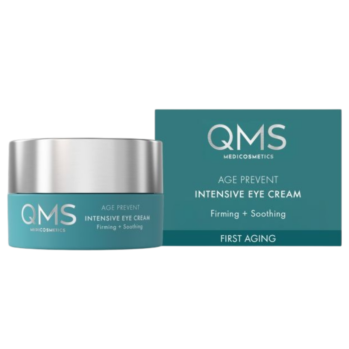 QMS Age Prevent Intensive Eye Cream – Anti-Aging Pflege, 15ml, Tiegel und Umkarton