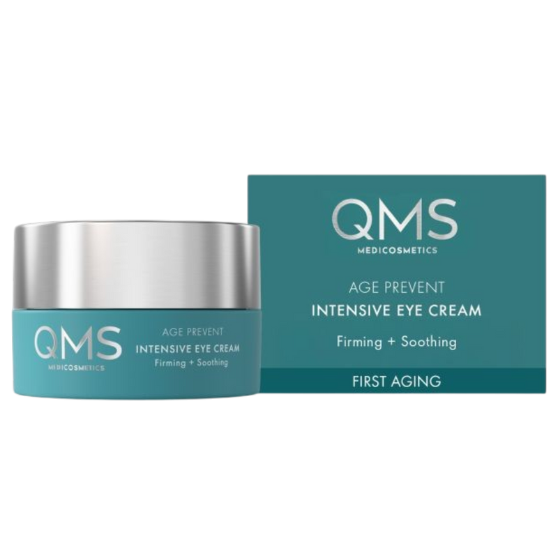 QMS Age Prevent Intensive Eye Cream – Anti-Aging Pflege, 15ml, Tiegel und Umkarton