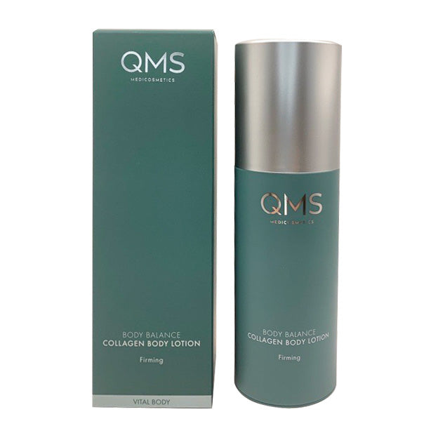 QMS Body Balance Firming Collagen Body Lotion , 200ml, Spender und Umkarton