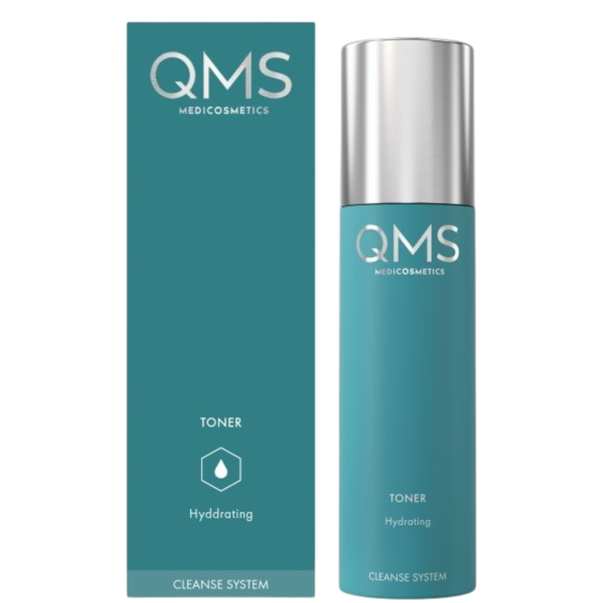 QMS Hydrating Toner – für trockene Haut, 200ml, Spender und Umkarton