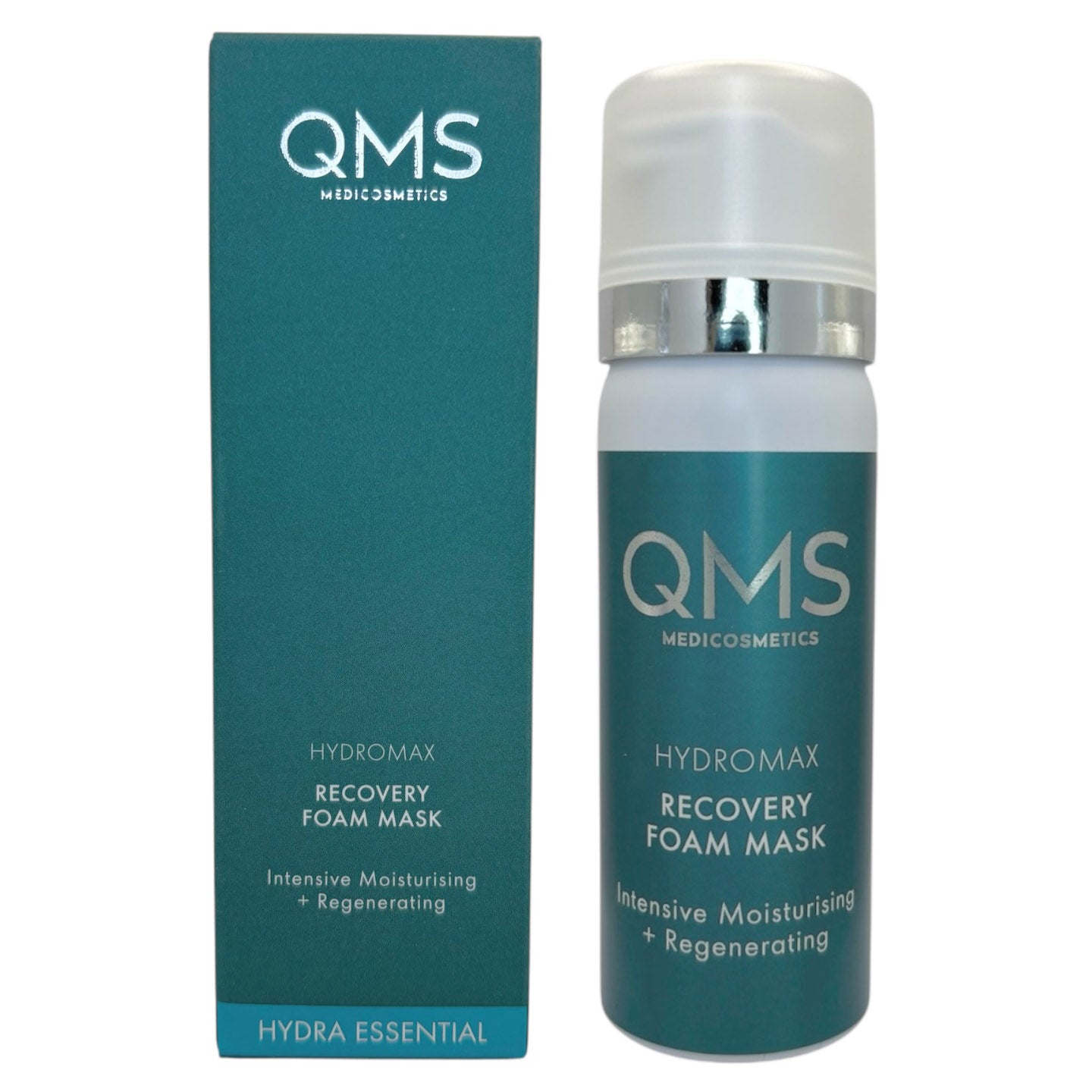 QMS Hydromax Recovery Foam Mask, 50ml, Schaumspender und Umkarton