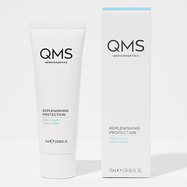 QMS Replenishing Protection Hand Cream , 75ml, Tube und Umkarton